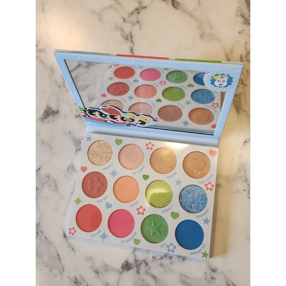 ColourPop Powerpuff Girls Pressed Powder Eyeshadow Palette - Picture 1 of 9